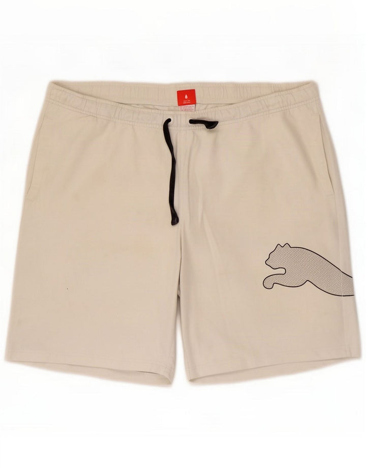 Męskie spodenki sportowe Puma Graphic 2XL białe
