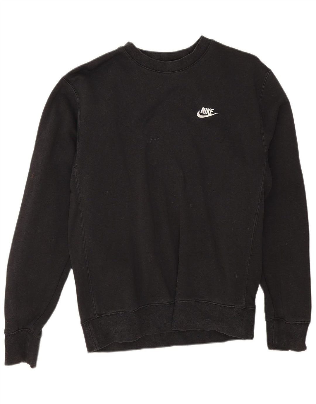Męska bluza dresowa Nike o luźnym kroju, mała, czarna, bawełniana