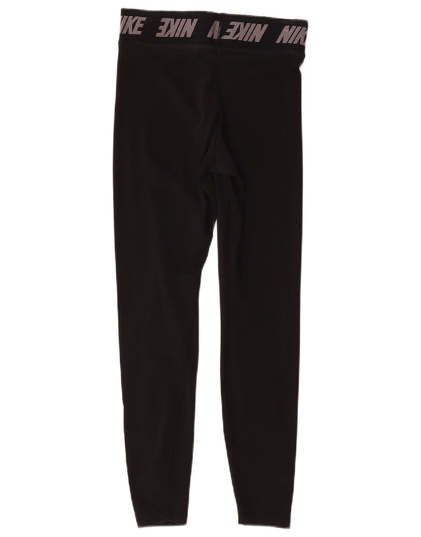 Damskie legginsy Nike Graphic UK 8, małe czarne