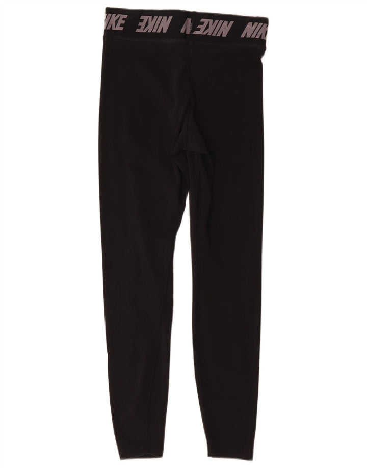 Damskie legginsy Nike Graphic UK 8, małe czarne