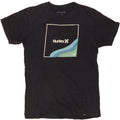 HURLEY Mens Graphic T-Shirt Top Medium Black Cotton Vintage Hurley and Second-Hand Hurley from Messina Hembry 