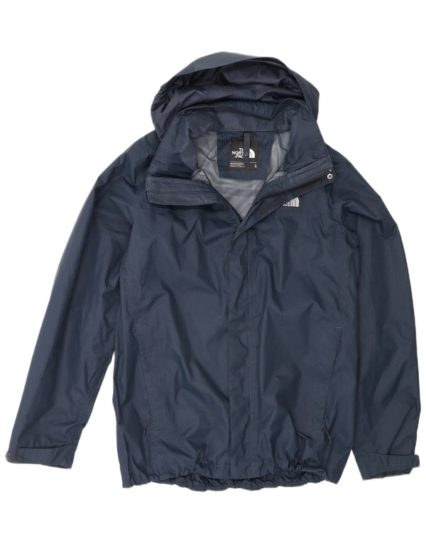 Męska kurtka wiatrówka z kapturem The North Face UK 40, duża, granatowa