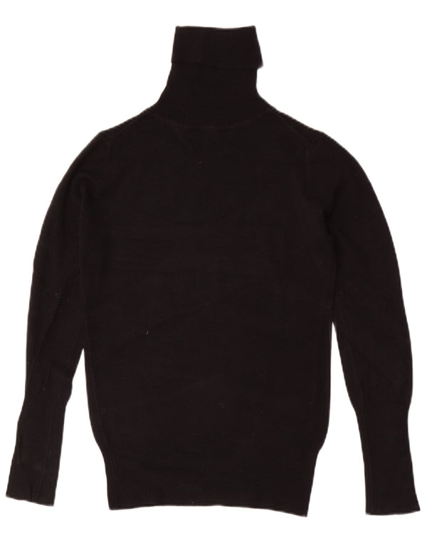 Sweter damski Zara z golfem UK 10, mały, czarny