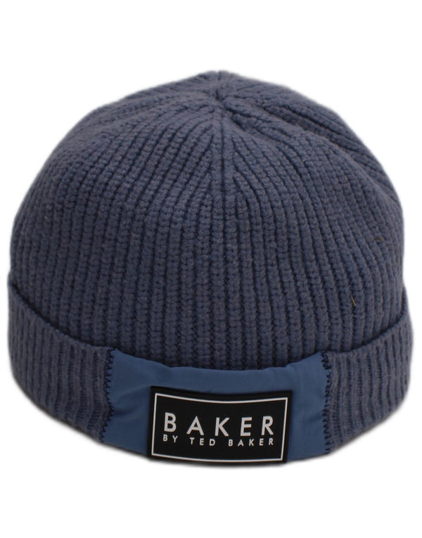 Czapka chłopięca Ted Baker Knit Beanie 9-10 lat, niebieska wiskoza