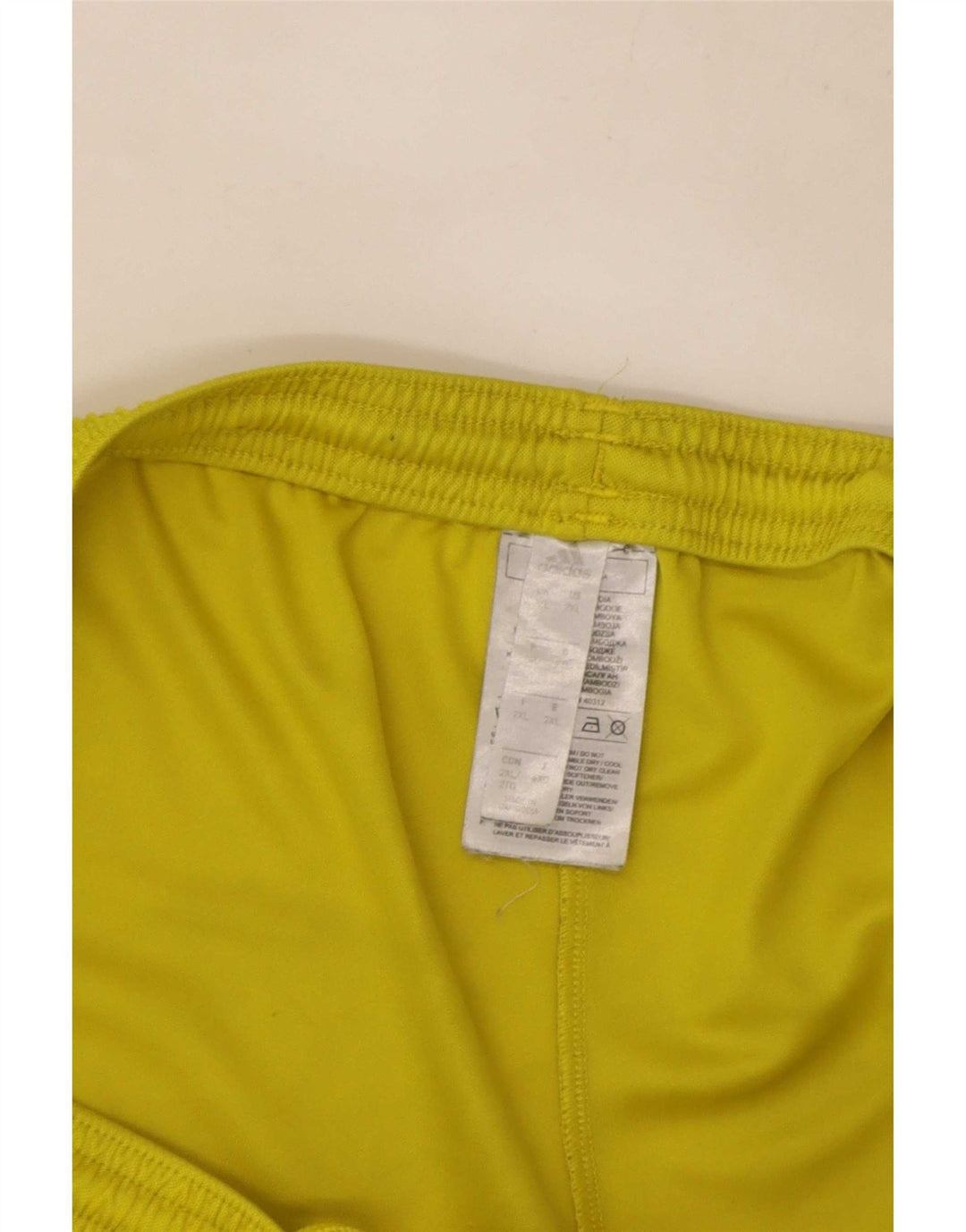 Męskie spodenki sportowe Adidas Aeroready 2XL, żółty poliester
