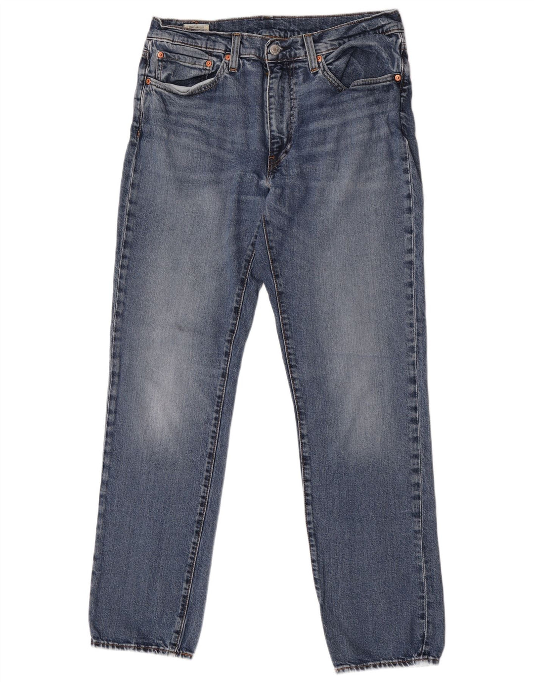 Męskie jeansy slim fit Levi's W34 L34 Niebieskie bawełniane