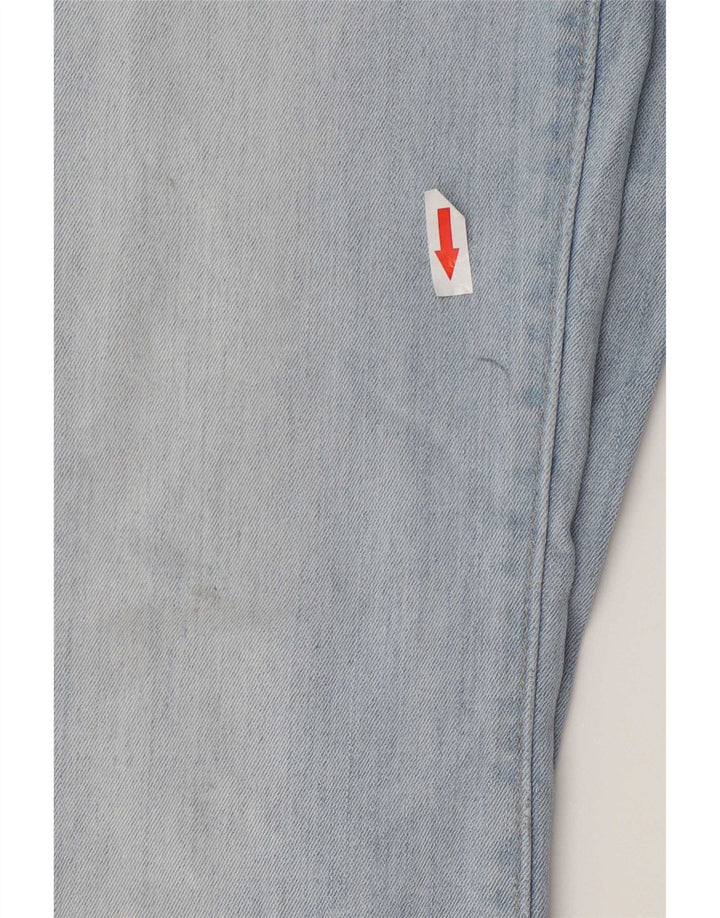 Damskie jeansy Levi's 715 Distressed Bootcut W26 L30 Niebieskie bawełniane