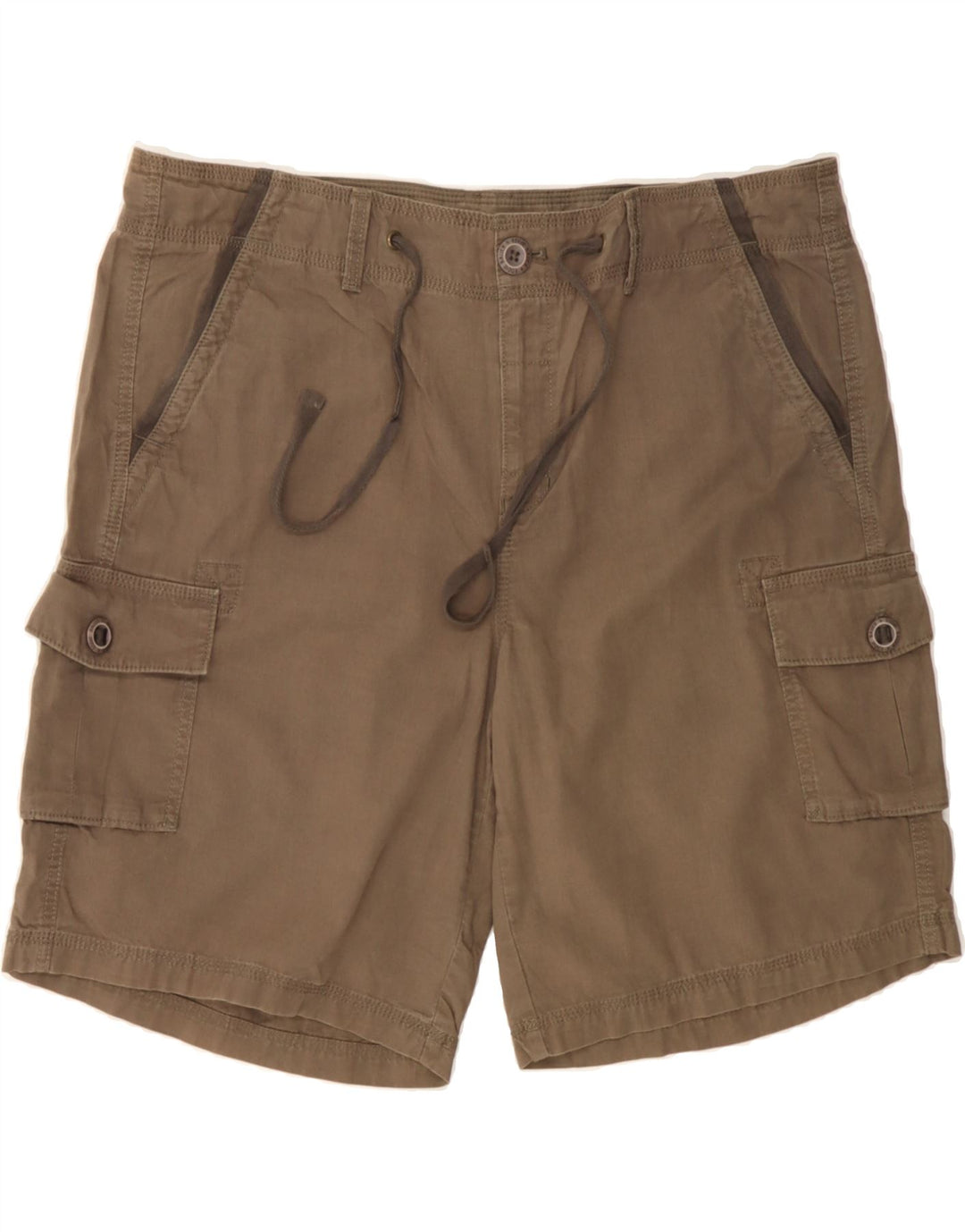 EDDIE BAUER Womens Cargo Shorts US 18 2XL W38 Grey Cotton Vintage Eddie Bauer and Second-Hand Eddie Bauer from Messina Hembry 