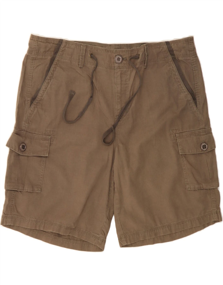 EDDIE BAUER Womens Cargo Shorts US 18 2XL W38 Grey Cotton Vintage Eddie Bauer and Second-Hand Eddie Bauer from Messina Hembry 