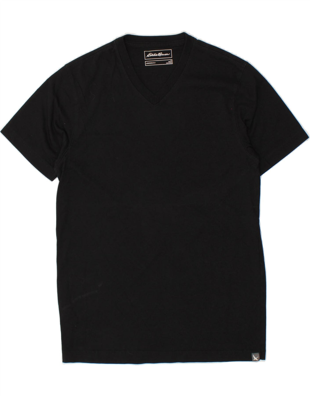 EDDIE BAUER Mens T-Shirt Top Small Black Cotton Vintage Eddie Bauer and Second-Hand Eddie Bauer from Messina Hembry 
