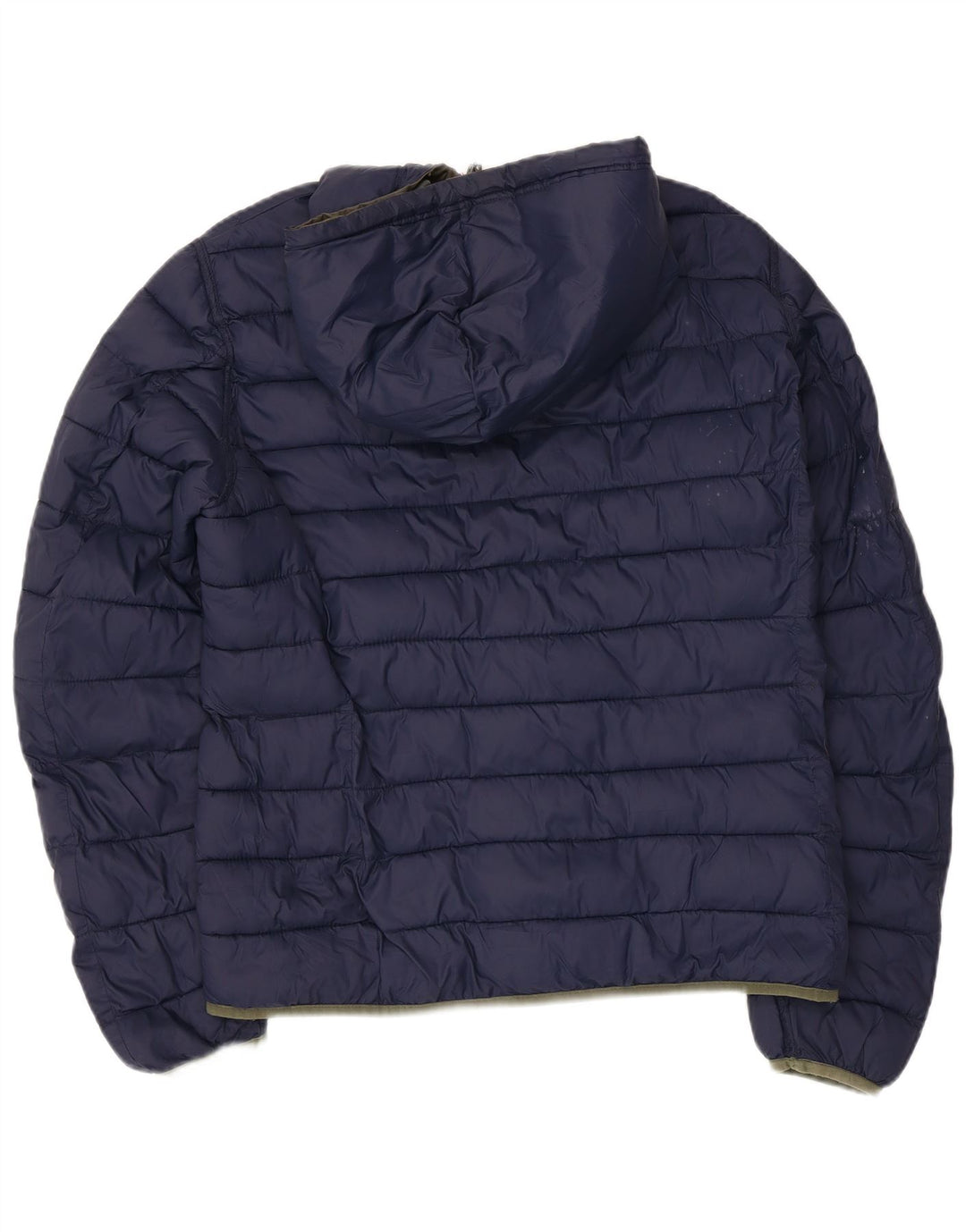 US Polo Assn. Męska dwustronna ocieplana kurtka z kapturem UK 38 Medium Khaki