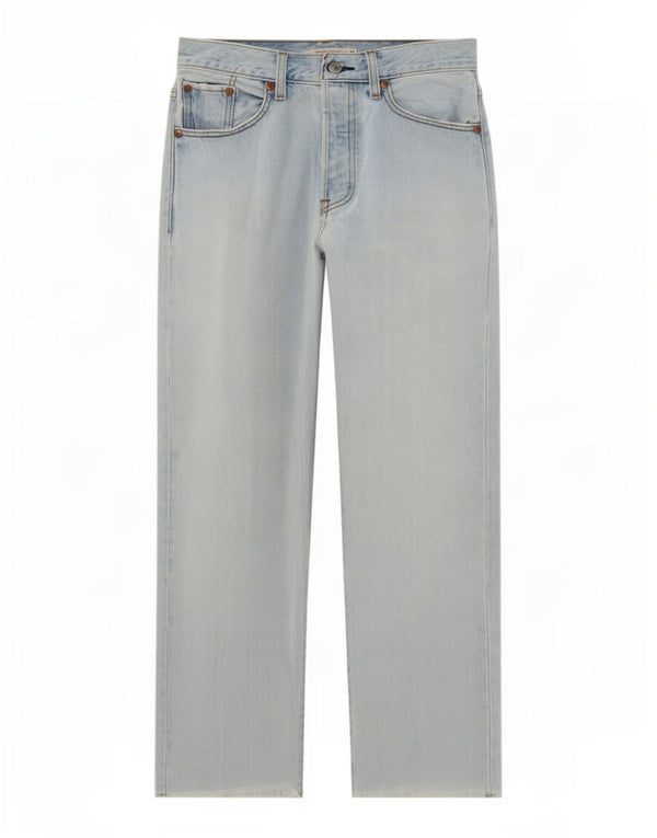 Damskie proste dżinsy Levi's W26 L25 Niebieskie bawełniane