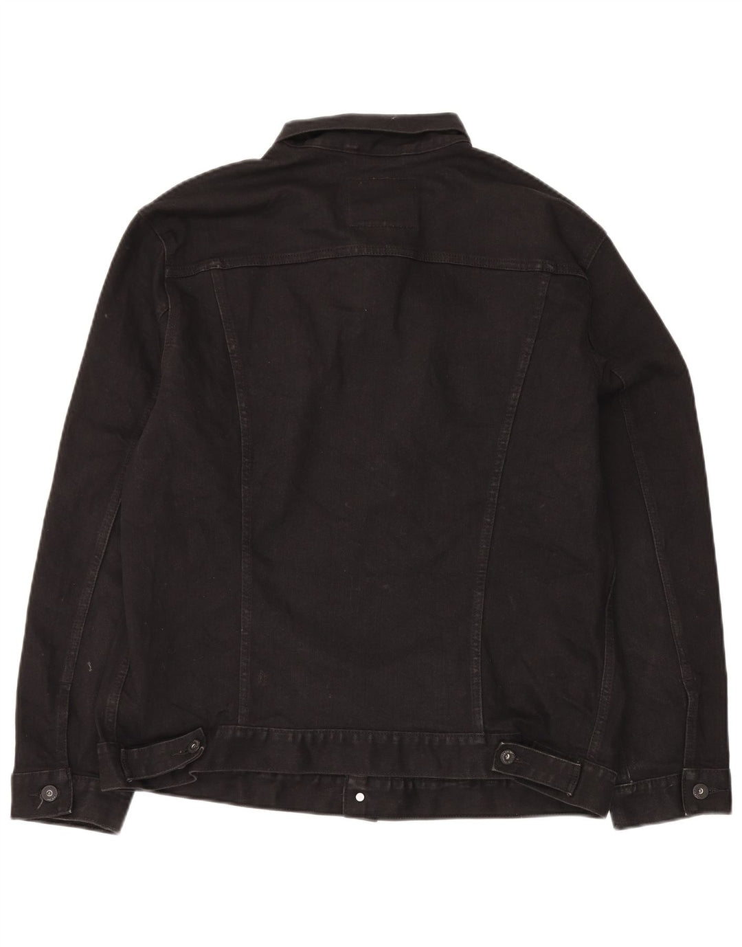 Męska kurtka dżinsowa Levi's UK 44 2XL Czarna bawełniana