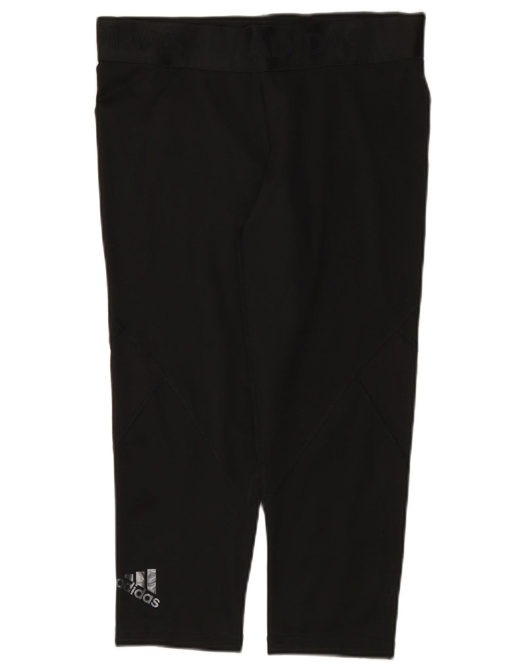 Legginsy Adidas Damskie Climacool Graphic Capri UK 12/14 Średni Czarny