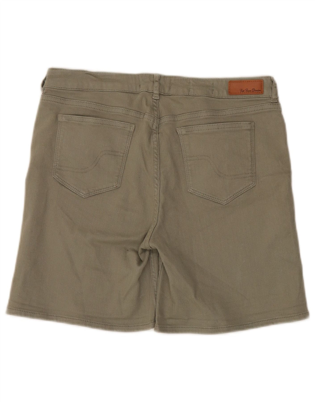 Damskie spodenki jeansowe Fat Face UK 12 Medium W32, bawełna khaki