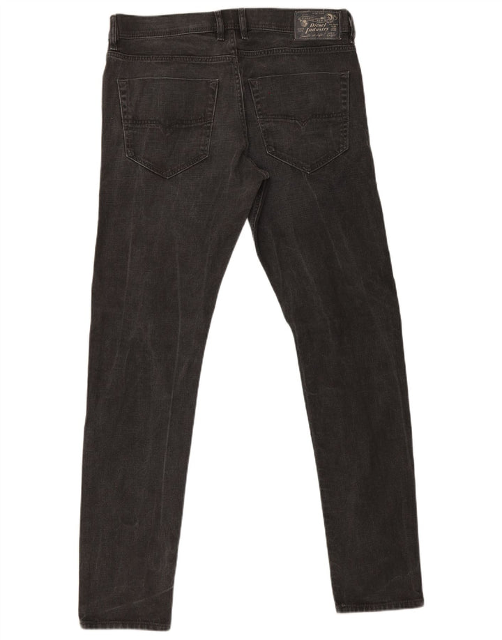 Diesel Męskie Tepphar Carrot Slim Jeans W34 L32 Szara bawełna