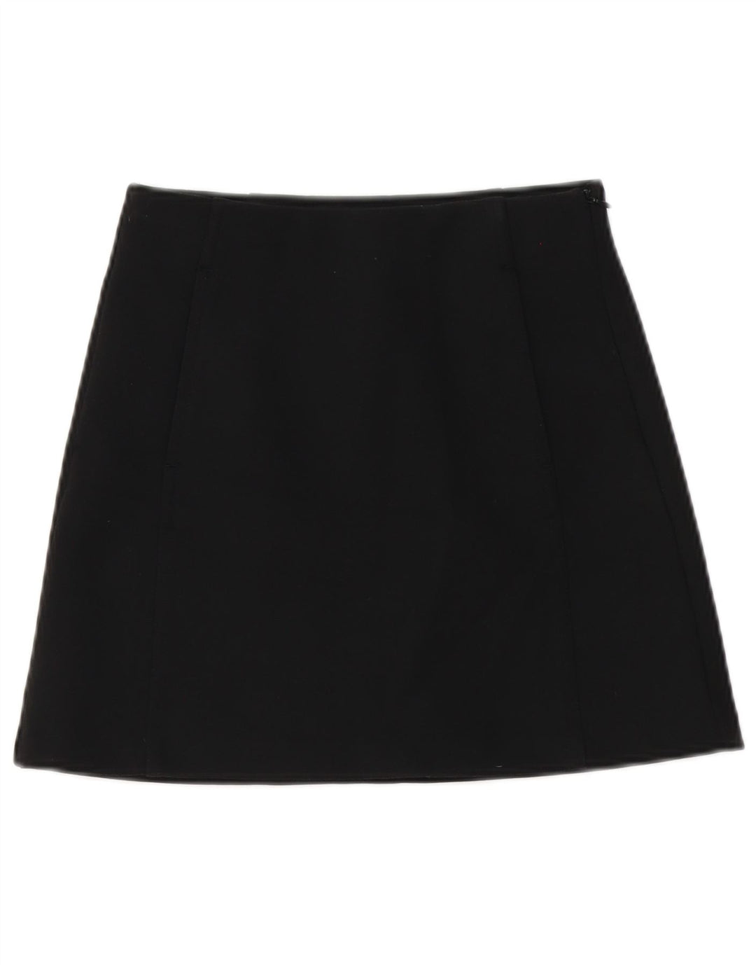 Damska mini spódniczka Zara XS W24 Czarny poliester