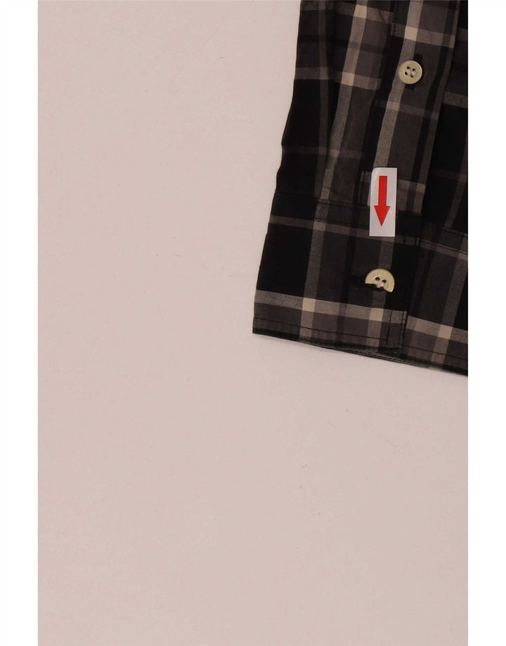 Koszula męska Lyle & Scott, mała, bawełniana w czarną kratkę