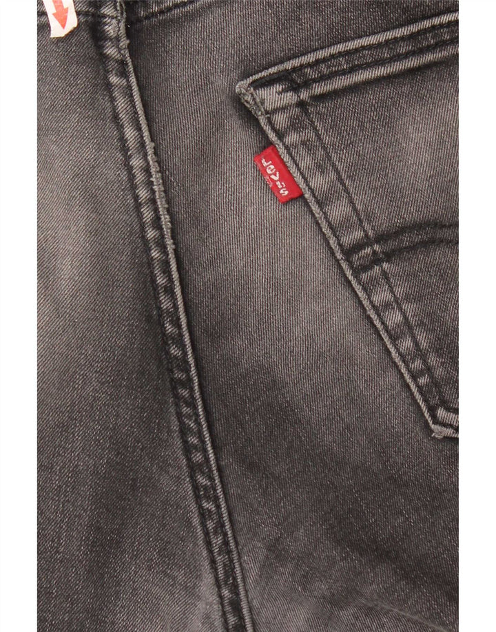 Męskie jeansy Levi's 511 Slim W32 L27 Czarna bawełna