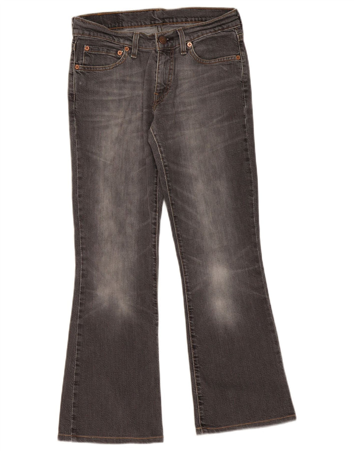 Damskie jeansy Levi's 529 Bootcut W28 L28 Szara bawełna