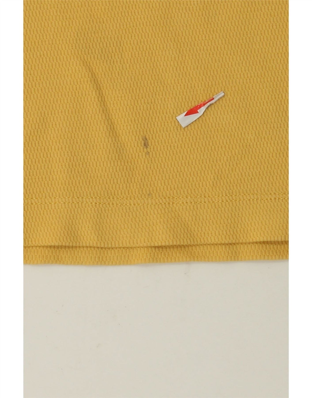 T-shirt męski Massimo Dutti o regularnym kroju, średniożółty, bawełniany