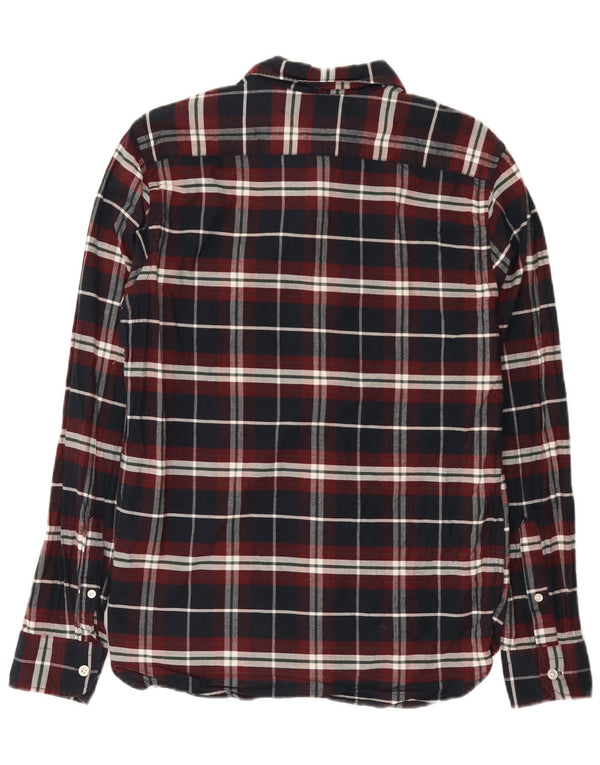 Męska koszula flanelowa Levi's, mała, czarna, bawełniana krata