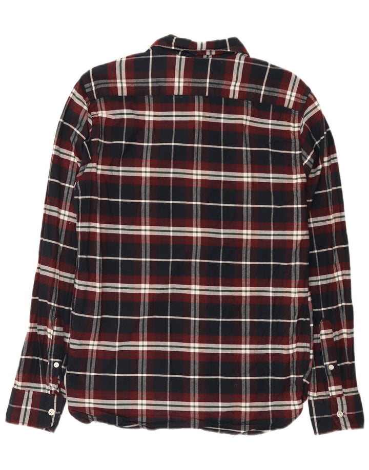 Męska koszula flanelowa Levi's, mała, czarna, bawełniana krata
