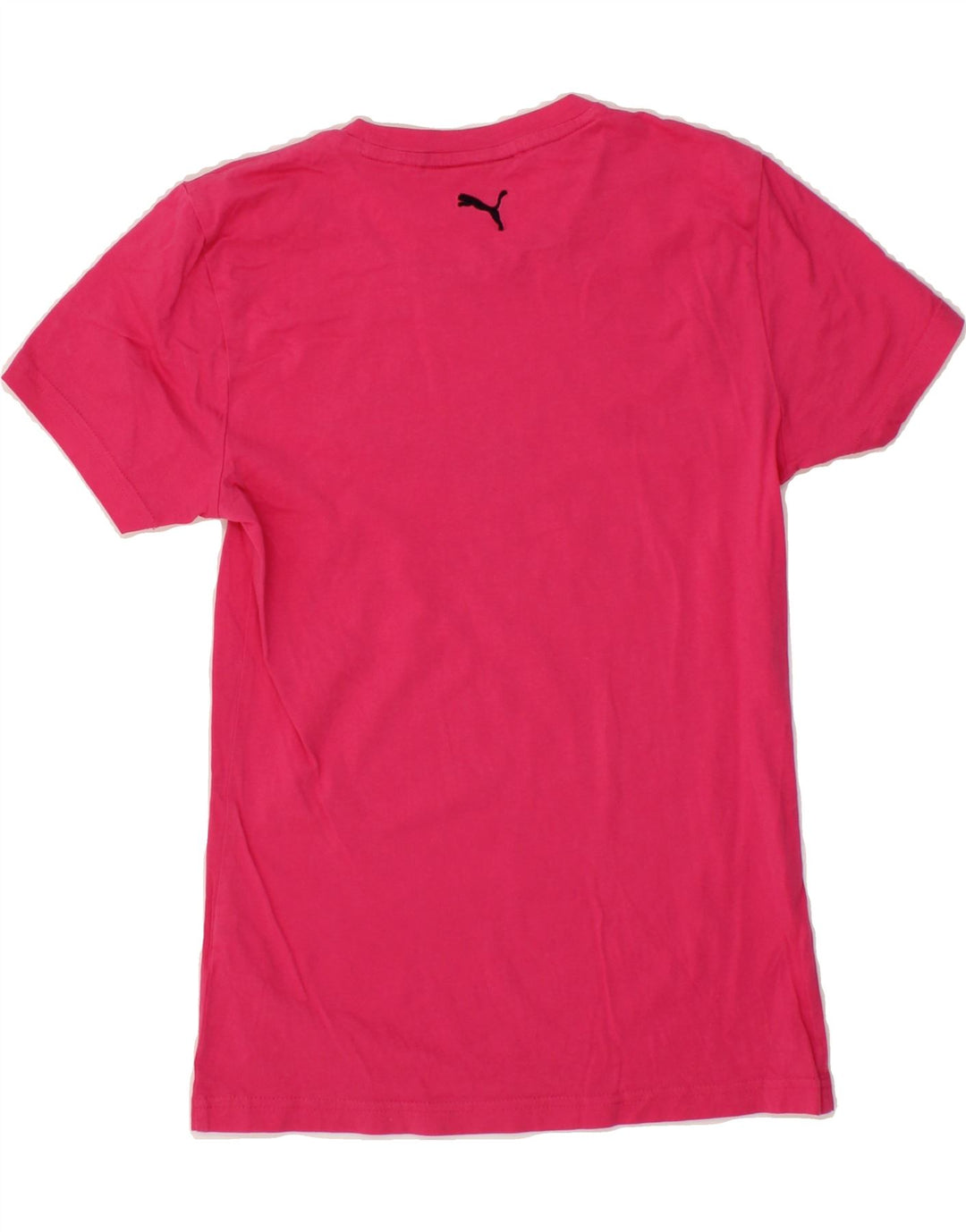 PUMA Womens Graphic T-Shirt Top UK 8 Small  Pink Vintage Puma and Second-Hand Puma from Messina Hembry 