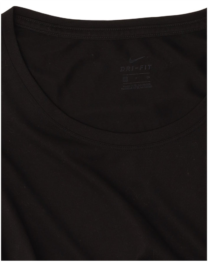Damska koszulka NIKE Dri Fit Top UK 10, mała czarna