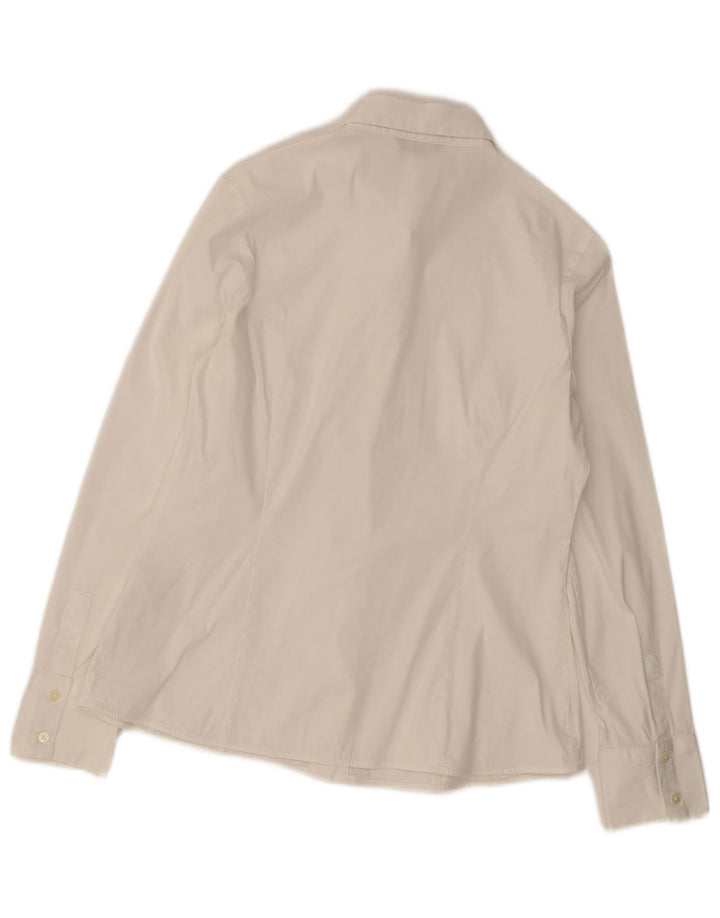 Koszula damska Massimo Dutti EU 40, średnia biała bawełna