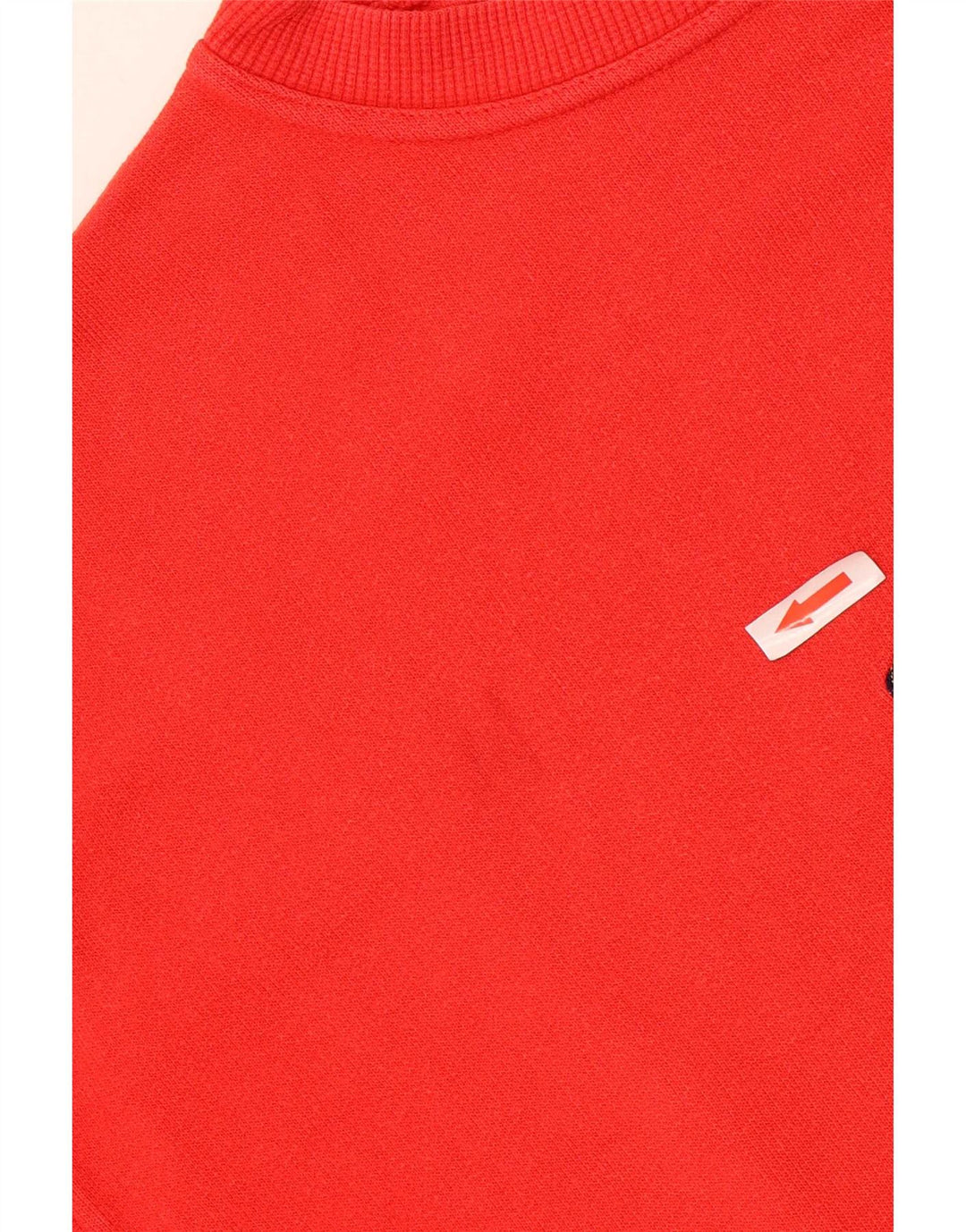 Męska bluza z grafiką Trussardi Jeans, średnio czerwona, bawełniana