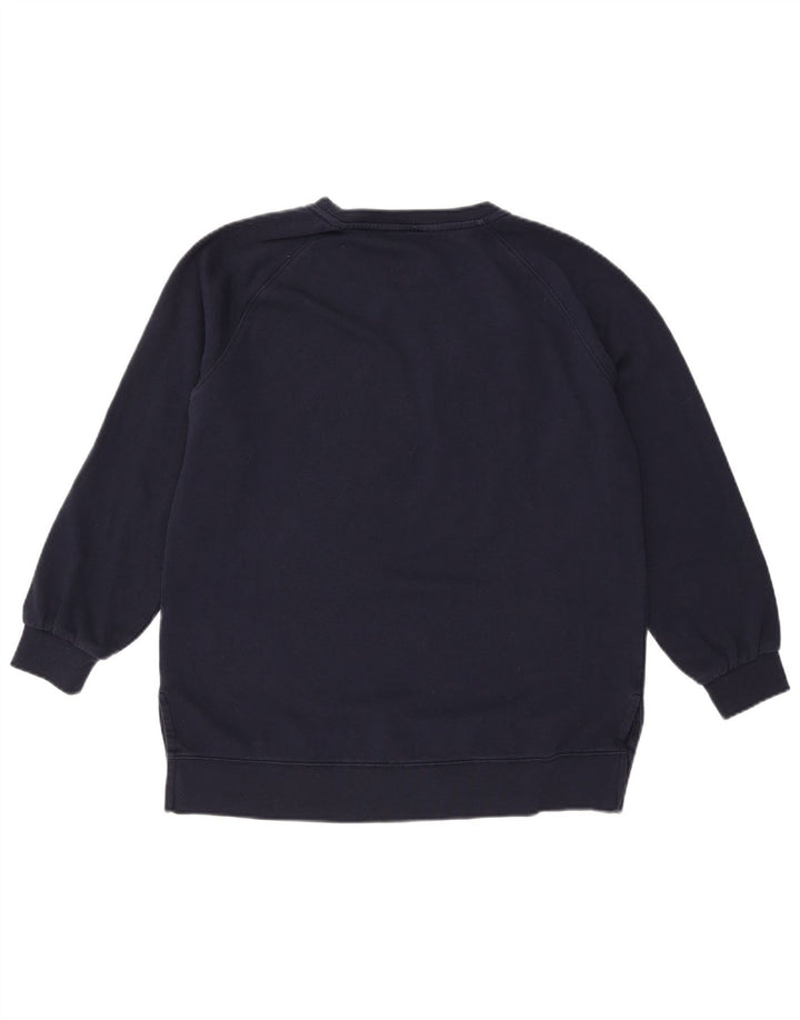 Damska bluza oversize Gap Graphic UK 10, mała, granatowa, bawełniana
