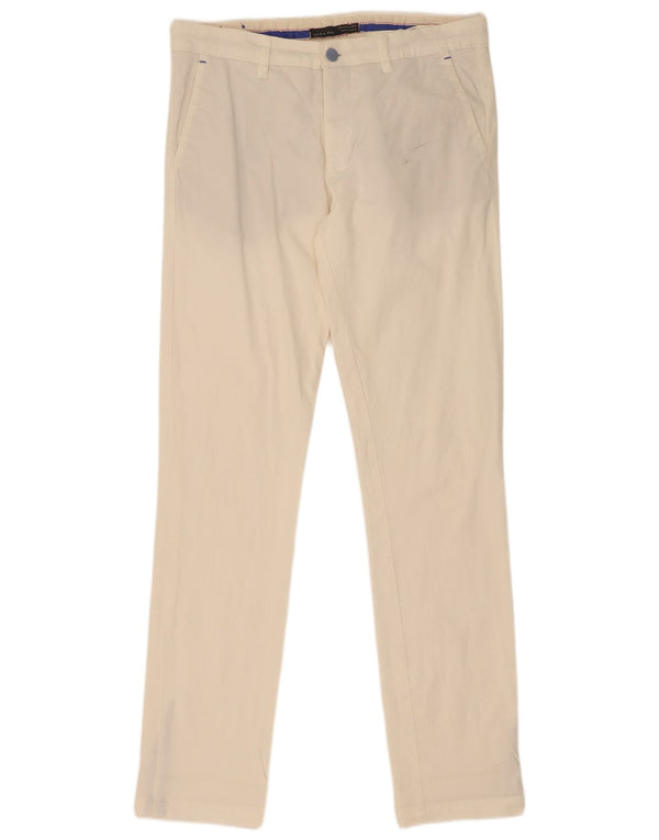 Męskie spodnie chino Zara EU 40 Medium W31 L33 białe