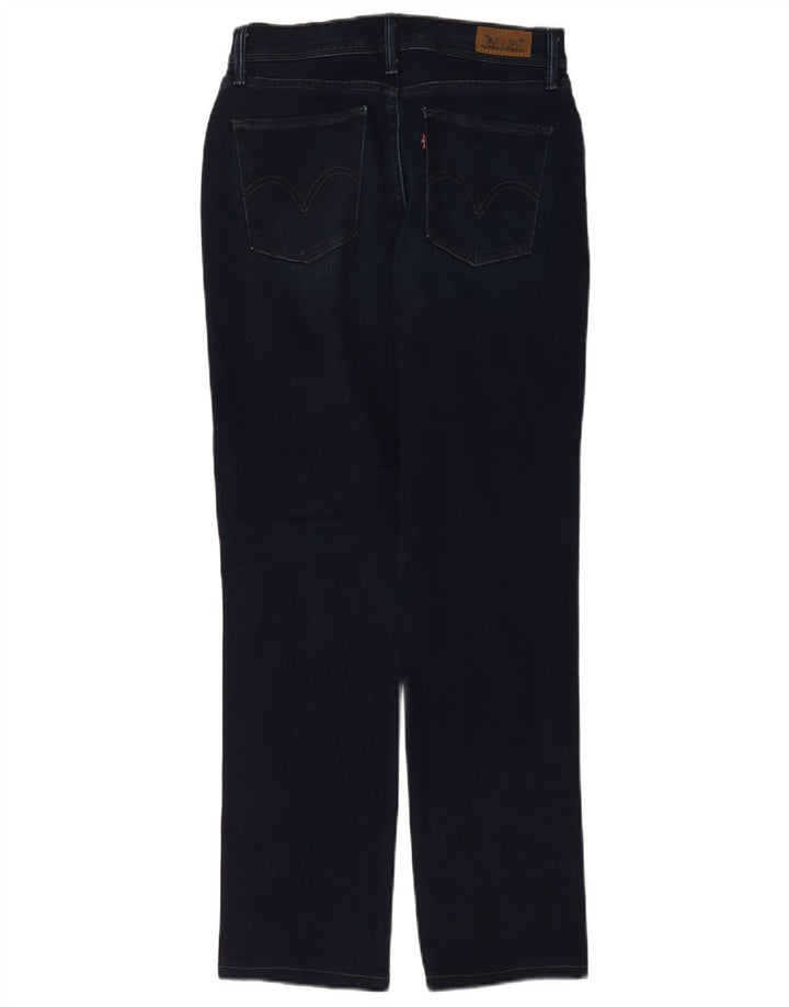 Damskie jeansy Levi's 512 Straight US 6 Medium W28 L28 Granatowe