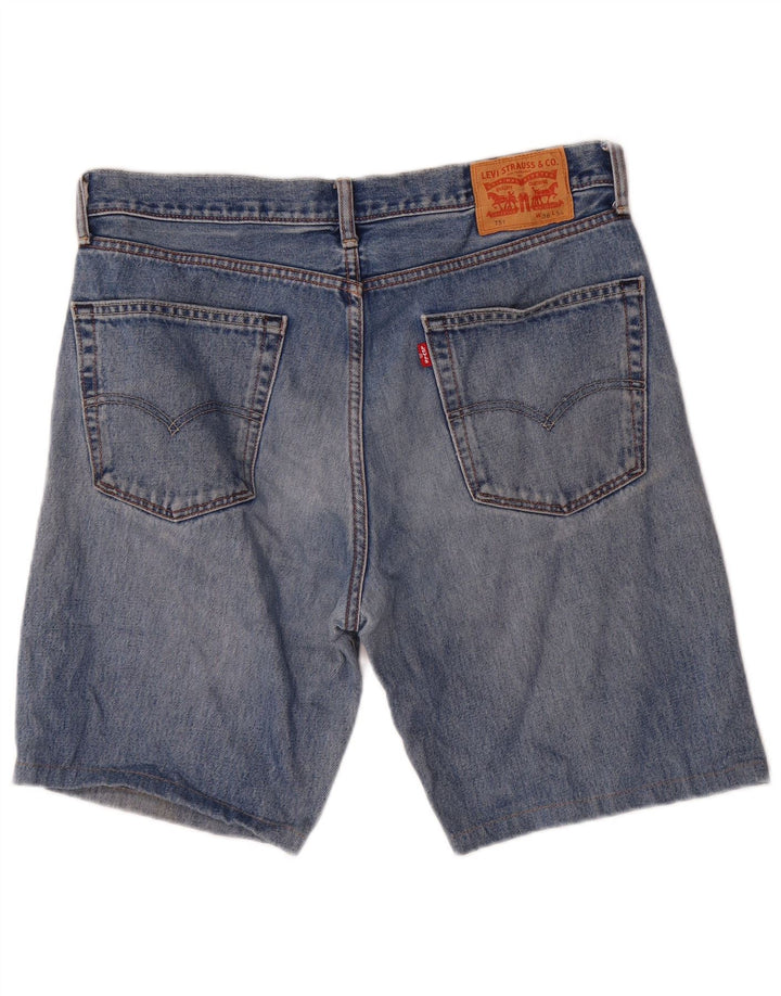 Męskie spodenki jeansowe Levi's 751 W36, duże, niebieskie, bawełniane