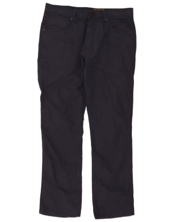 Męskie spodnie codzienne Wrangler Arizona Stretch Straight W36 L32 Granatowe