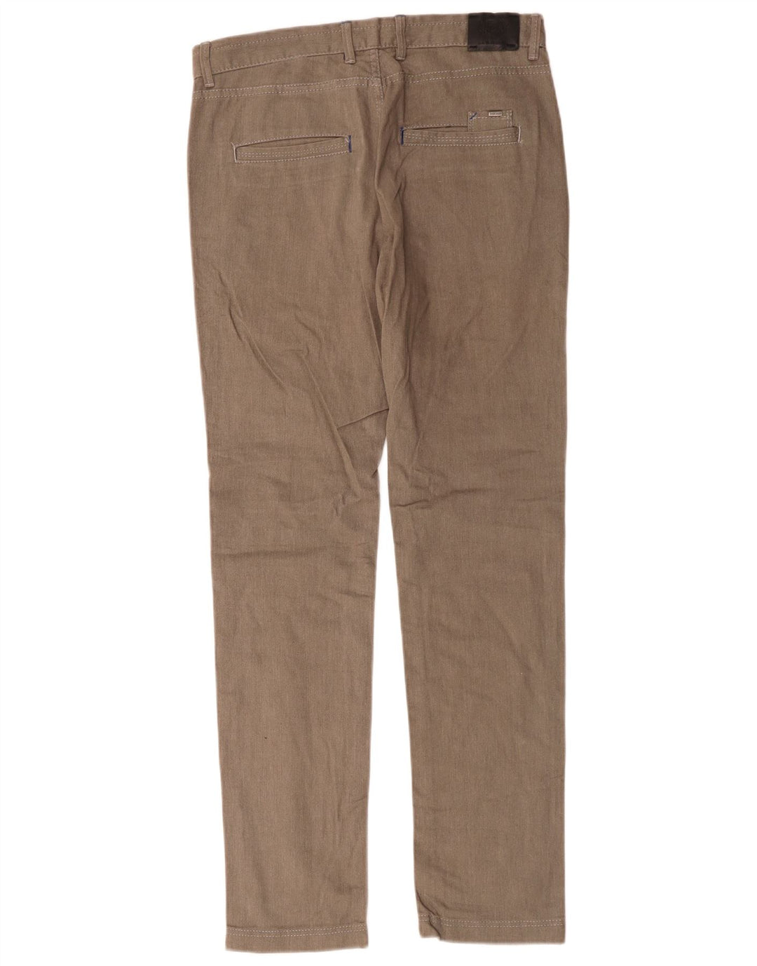 Męskie spodnie chino Zara EU 38 Small W30 L31 brązowe