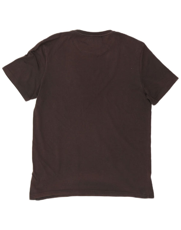 Lyle & Scott Męski T-shirt Top XL, czarny, bawełniany