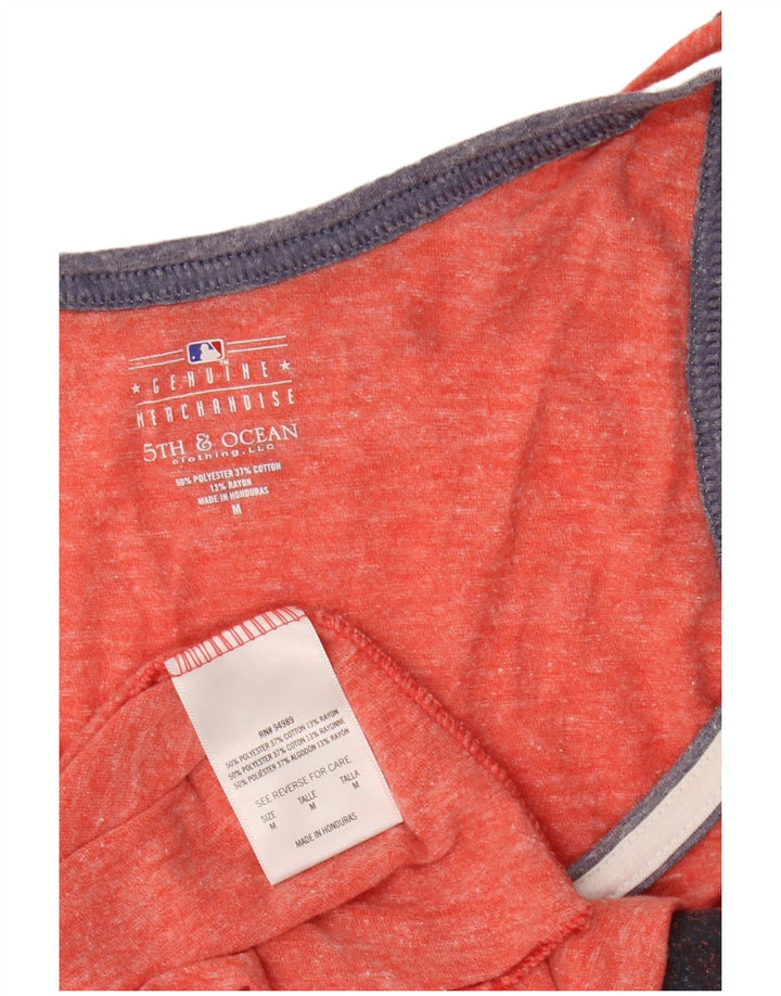 Damska kamizelka z grafiką GENUINE MERCHANDISE UK 12, średnia czerwień