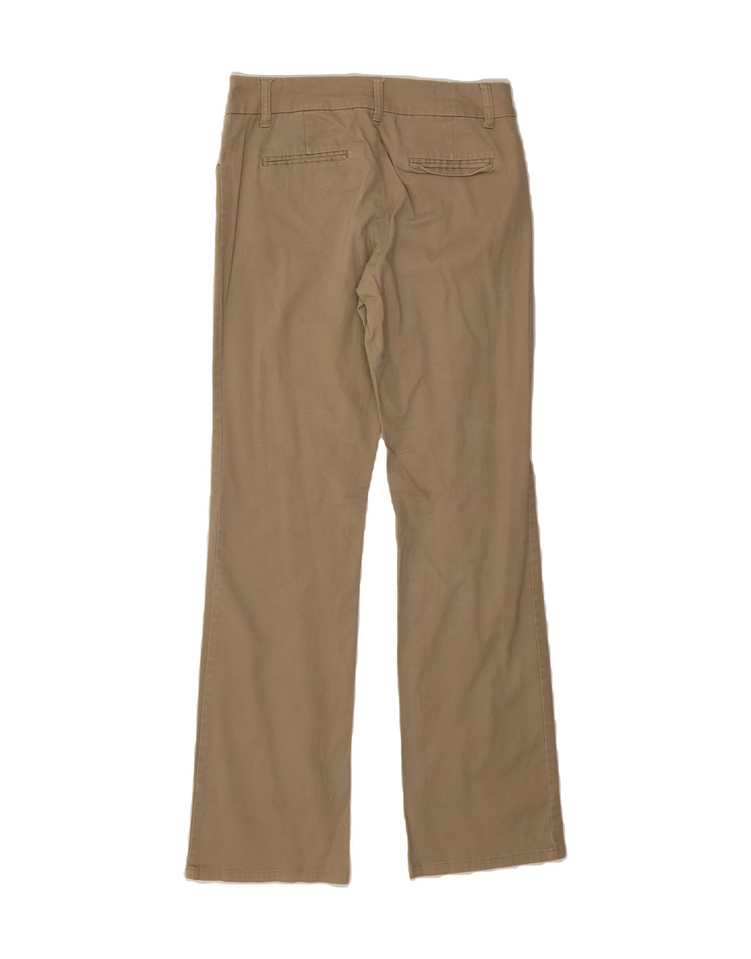 DICKIES Womens Bootcut Casual Trousers US 9 Medium W28 L32 Beige Cotton Vintage Dickies and Second-Hand Dickies from Messina Hembry 