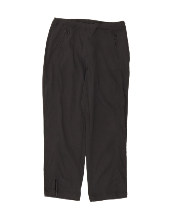 Damskie proste spodnie Columbia US 6 Medium W26 Szary nylon