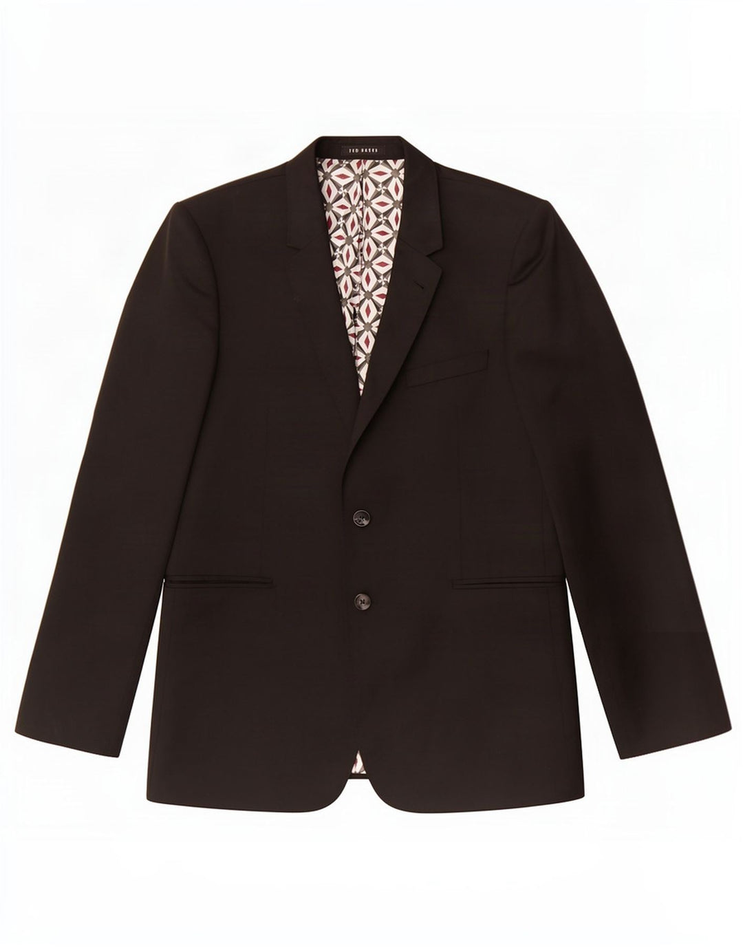 Męska marynarka zapinana na 2 guziki Ted Baker UK 42 XL, czarna wełna