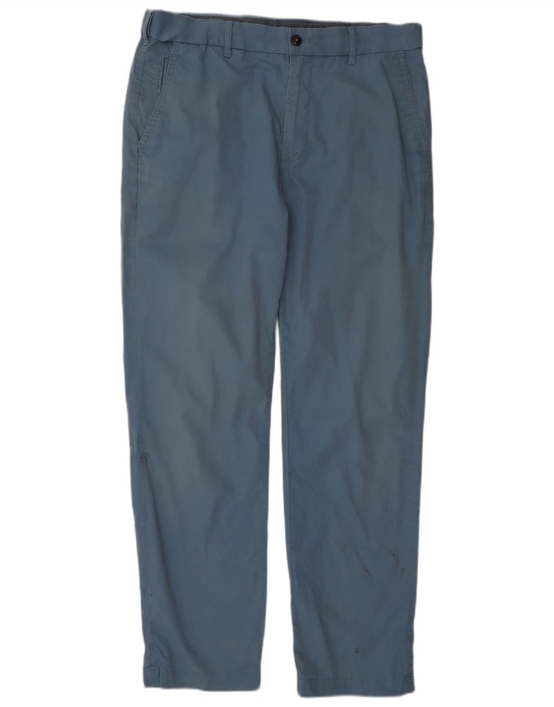 Męskie spodnie Chino Marks & Spencer Blue Harbor Regular W34 L31 Niebieski