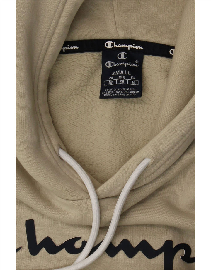 Męski sweter z kapturem Champion Graphic, mały, beżowy