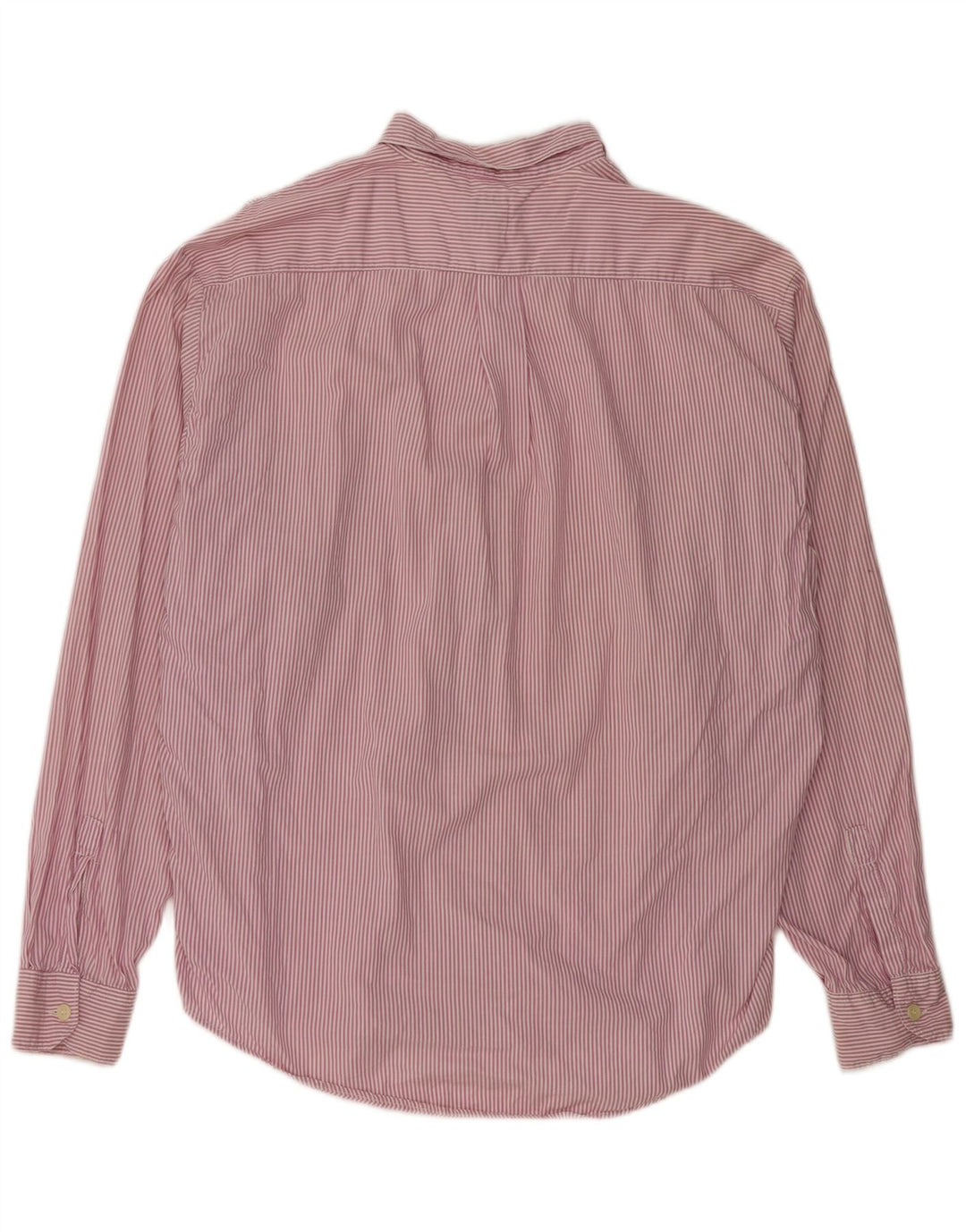 POP 84 Koszula męska XL, fioletowa, bawełniana w prążki