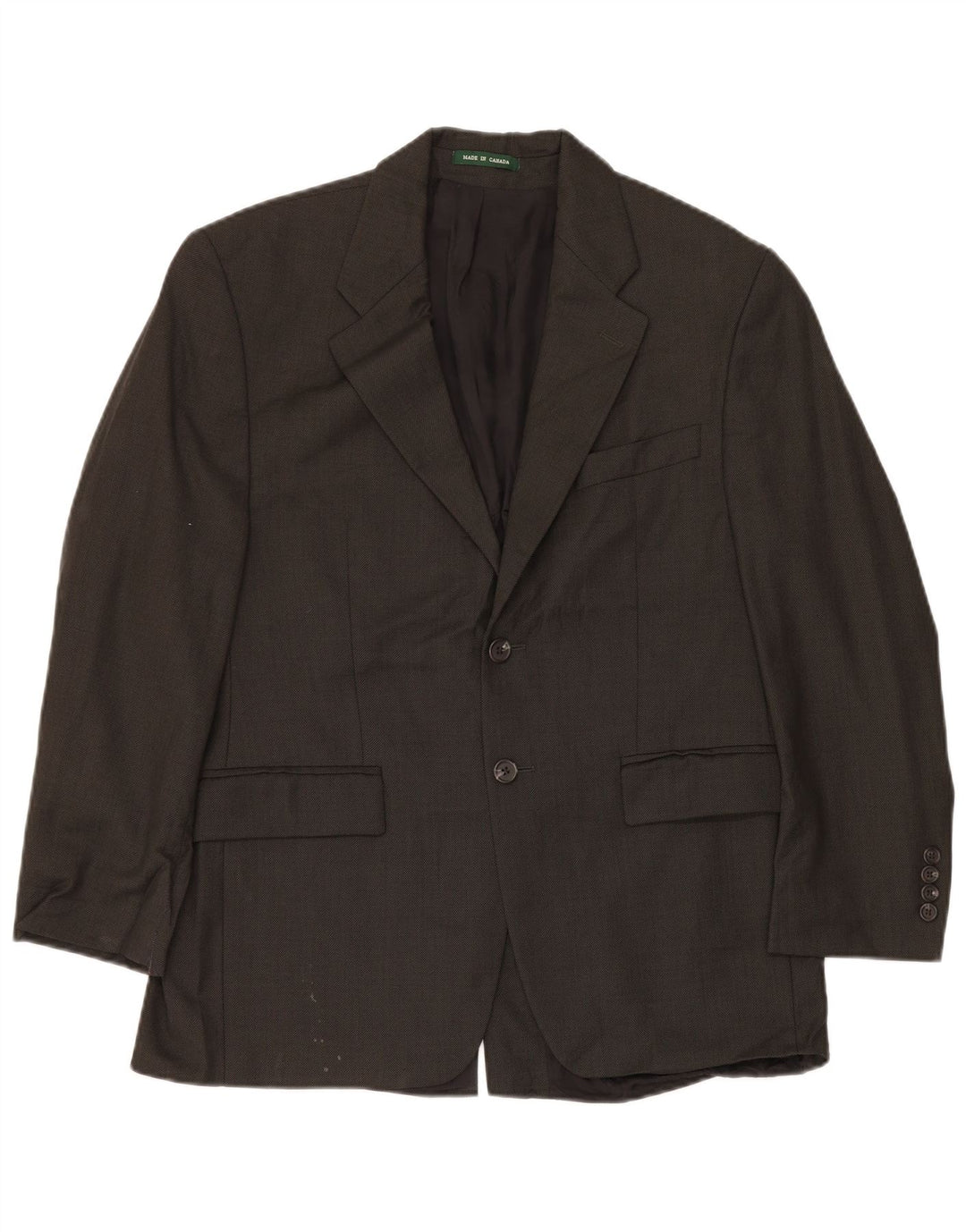 Męska marynarka zapinana na 2 guziki Ralph Lauren IT 56 2XL Czarna wełna