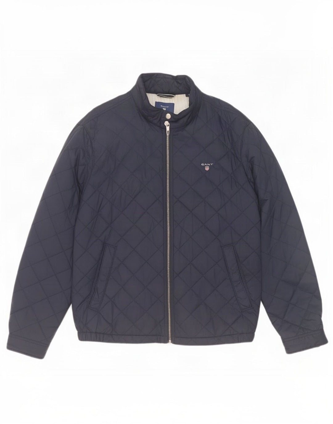 Męska pikowana kurtka Gant UK 42 XL, granatowa, poliamid