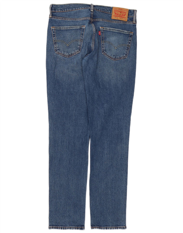 Męskie jeansy Levi's 511 Slim W34 L34 Niebieska bawełna