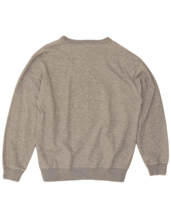 Męski sweter NAUTICA, duży, szary, bawełniany