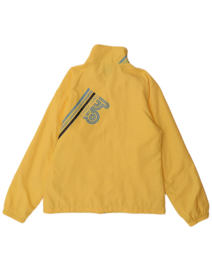 Damska kurtka przeciwdeszczowa NIKE Graphic UK 12, średni żółty nylon